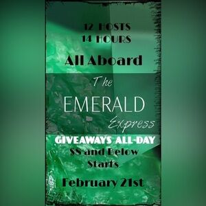 THE EMERALD EXPRESS $8 STARTS 1/21 @ 1:00 PM EST